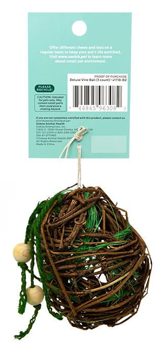 Oxbow Enriched Life Deluxe Vine Ball