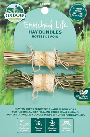 Oxbow Enriched Life Hay Bundles