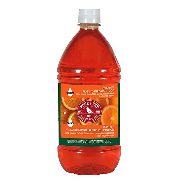 Perky-Pet Orange Liquid Oriole Nectar Ready-to-Use