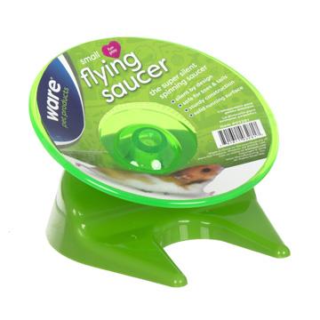 Ware Flying Saucer Petite roue d'exercice pour animaux de compagnie