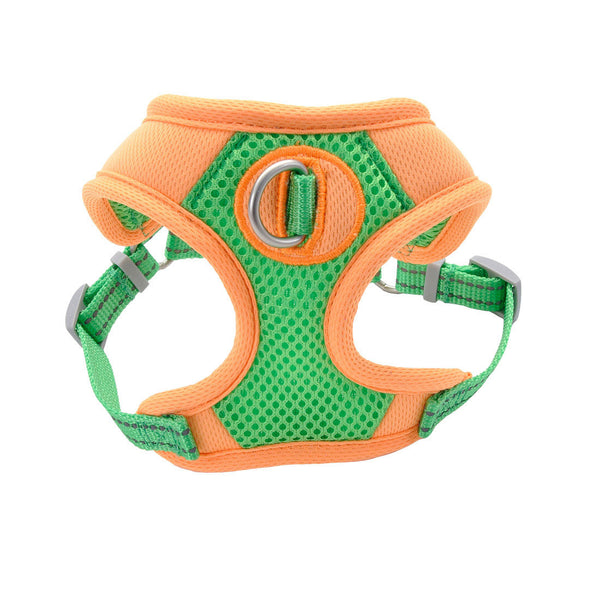 Pro Mesh Harness, Lime with Orange