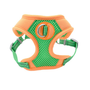 Pro Mesh Harness, Lime with Orange