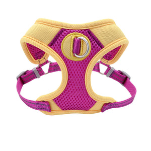 Pro Harnais en mesh, Violet avec jaune