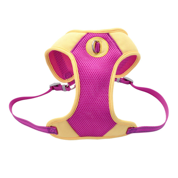 Pro Harnais en mesh, Violet avec jaune
