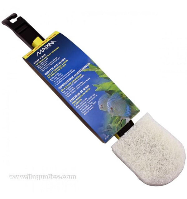 Marina Algae Scrubber with Plastic Handle for Aquariums