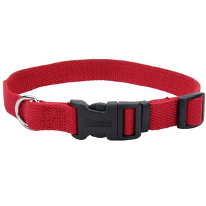 New Earth Collier réglable en soja pour chien, Canneberge