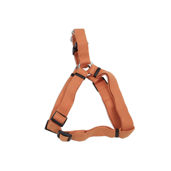 New Earth Soy Comfort Wrap Adjustable Dog Harness, Pumpkin