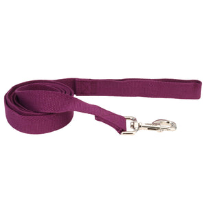 New Earth Soy Dog Leash, Eggplant