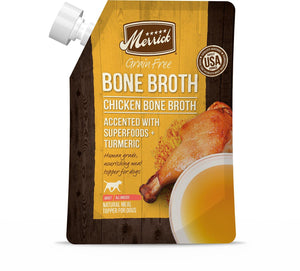 Merrick Supplément Alimentaire pour Chiens Sans Céréales au Bouillon d'Os de Poulet