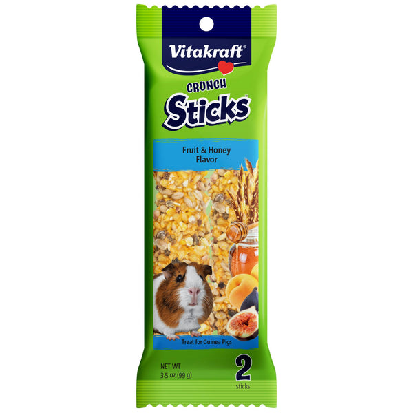 Vitakraft Crunch Sticks Fruit & Honey Guinea Pig Treats