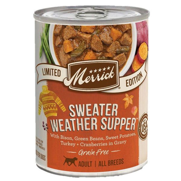 Merrick Sweater Weather Supper Wet Dog Food