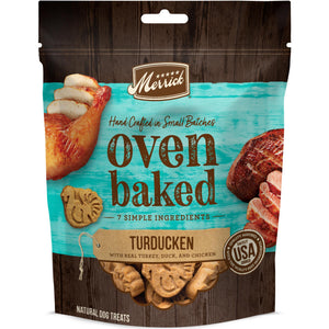Merrick Oven Baked Friandises pour chiens Turducken