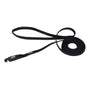 Li'l Pals Leash with Glitter Overlay for Dogs, Black Sparkles, 3/8-in x 6-ft