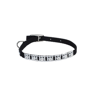 Li'l Pals Nylon Jewel Collar, Black