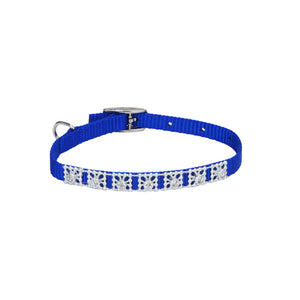 Li'l Pals Nylon Jewel Collar, Blue