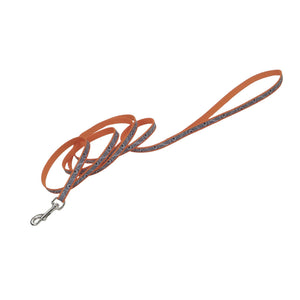 Lazer Brite Laisse réfléchissante pour chien, Niches orange