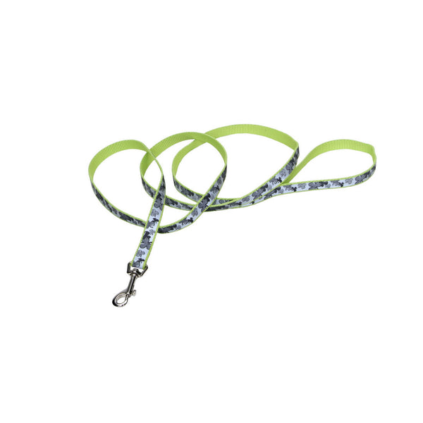 Lazer Brite Reflective Dog Leash, Shamrocks