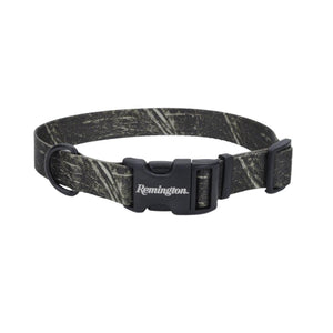 Remington Adjustable Patterned Dog Collar, Grassy Field