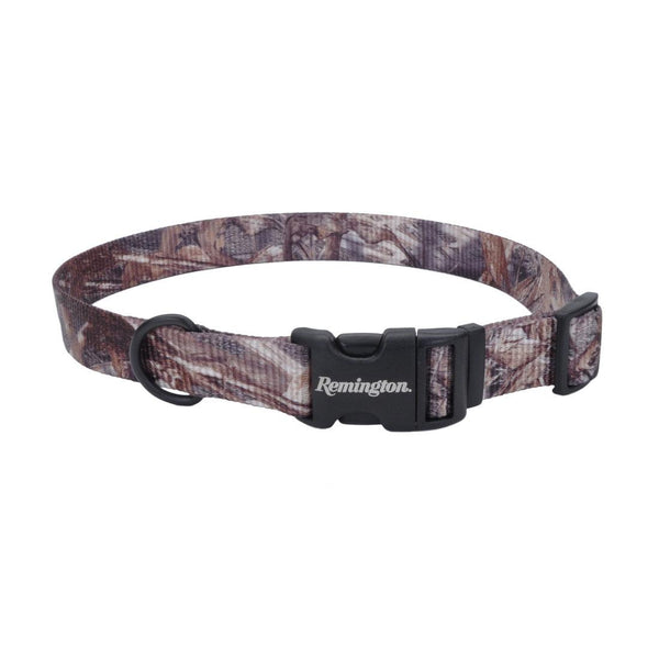Remington Adjustable Patterned Dog Collar, Mossy Oak Duck Blind