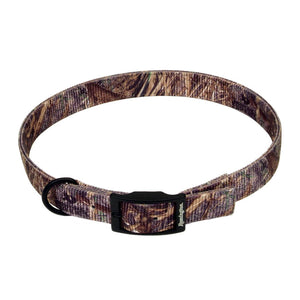 Remington Double-Ply Patterned Hound Dog Collar, Mossy Oak Duck Blind