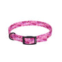 Remington Collier double couche à motif pour chien courant, camouflage Remington rose