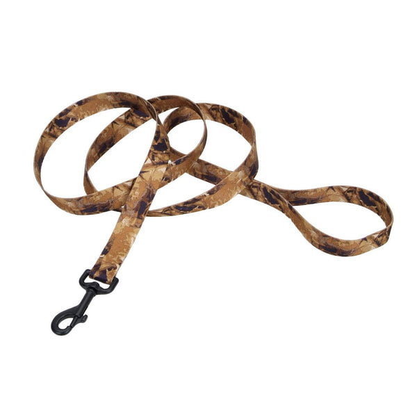 Remington Patterned Dog Leash, Fallen Leaves