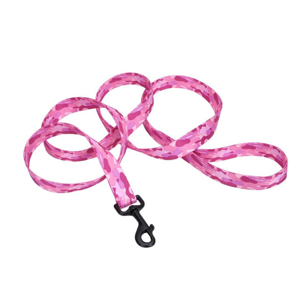 Remington Patterned Dog Leash, Remington Camo Pink