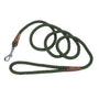 Remington Braided Rope Snap Dog Leash, Green
