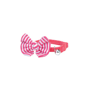 Li'l Pals Kitten Embellishment Collars, Pink Bow, 5/16-inxup to 8-in