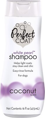 Perfect Coat White Pearl Coconut Shampoo for Dogs
