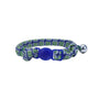 Li'l Pals Round Kitten Collar, Squares, 3/8-inx8-in