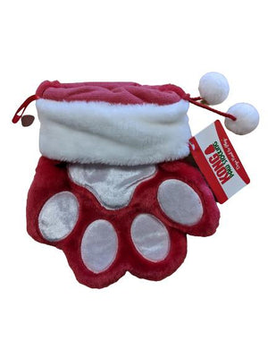KONG Holiday Stocking Paw Dog Toy