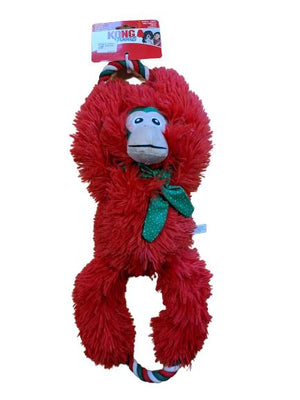 KONG Holiday Tuggz Monkey Dog Toy