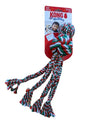 KONG Holiday Wubba Weaves Rope Dog Toy