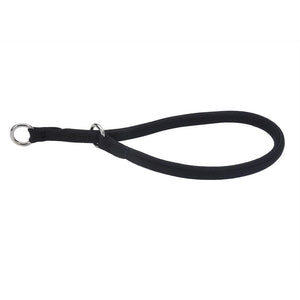 Coastal Round Nylon Dog Training Collar, Black
