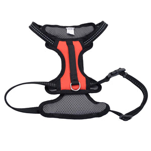 Coastal Reflective Control Handle Dog Harness, Red