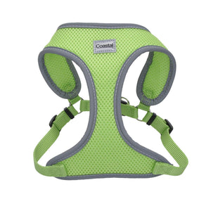 Coastal Harnais réglable doux avec bande réfléchissante, Citron vert