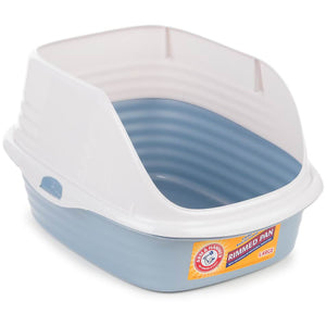 Arm & Hammer Bac à litière à rebords Wave, grand