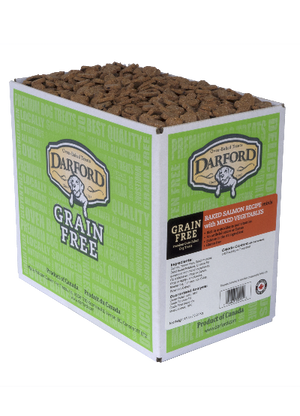 Darford Baked Salmon Recipe Minis with Mixed Vegetables Grain-Free Dog Treats
