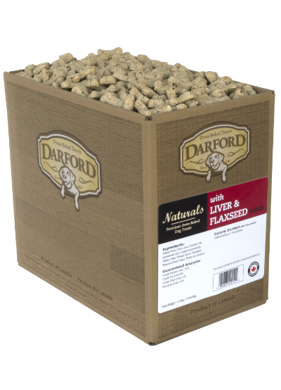 Darford Naturals Liver & Flaxseed Minis Dog Treats