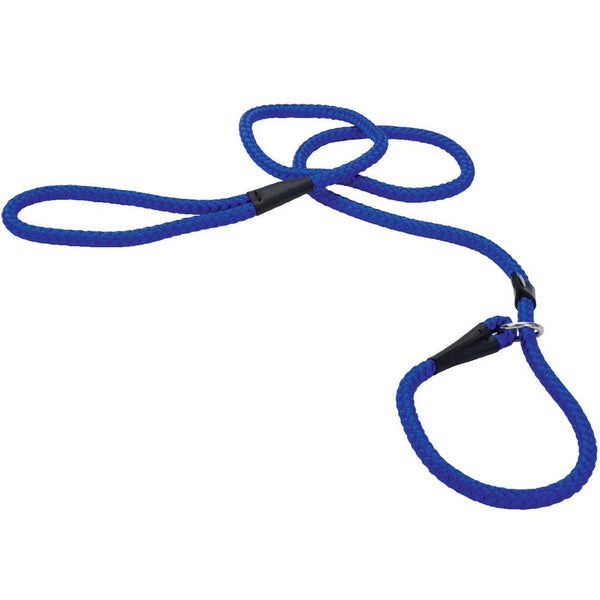 Coastal Rope Slip Dog Leash, Blue