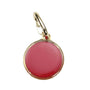 Coastal Round Reflective Dog ID Tag, Red