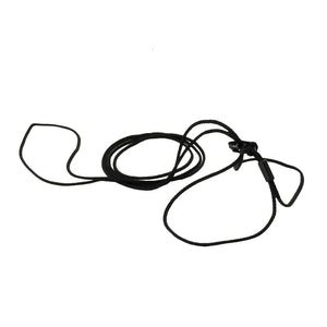 Coastal Adjustable Small Animal Harness & Leash for Cats, Black