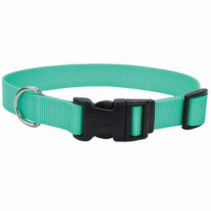 Coastal Adjustable Collar with Plastic Buckle for Dogs, Teal