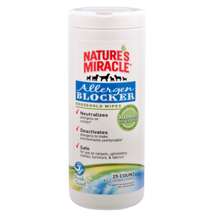 Nature's Miracle Lingettes Ménagères Anti-Allergènes