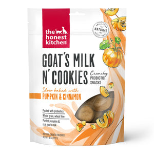 The Honest Kitchen Goat's Milk N' Cookies Pumpkin & Cinnamon Dog Treats
