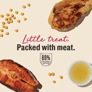 The Honest Kitchen Surf & Turf Meaty Littles Chicken & Salmon Dog Treats