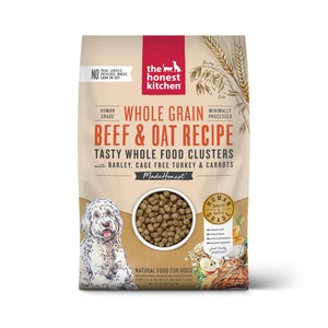 The Honest Kitchen Whole Food Clusters Beef, Turkey & Oat Dry Dog Food