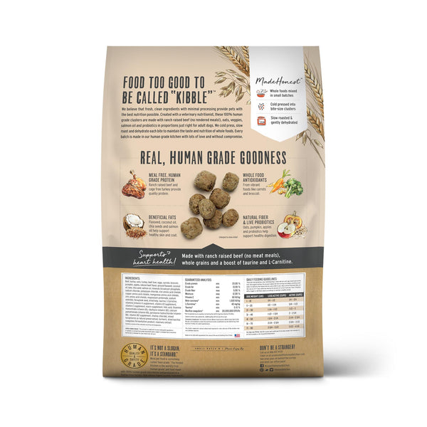 The Honest Kitchen Whole Food Clusters Beef, Turkey & Oat Dry Dog Food