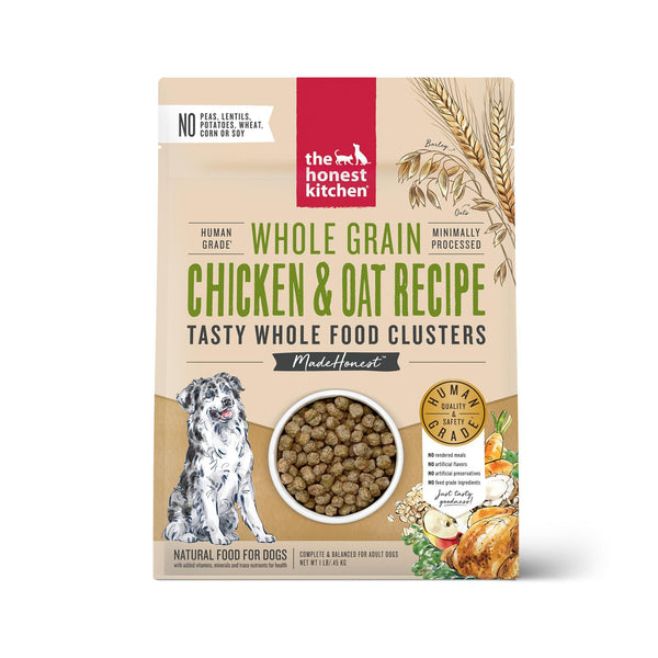 The Honest Kitchen Whole Food Clusters Chicken & Oat Whole Grain Dry Dog Food